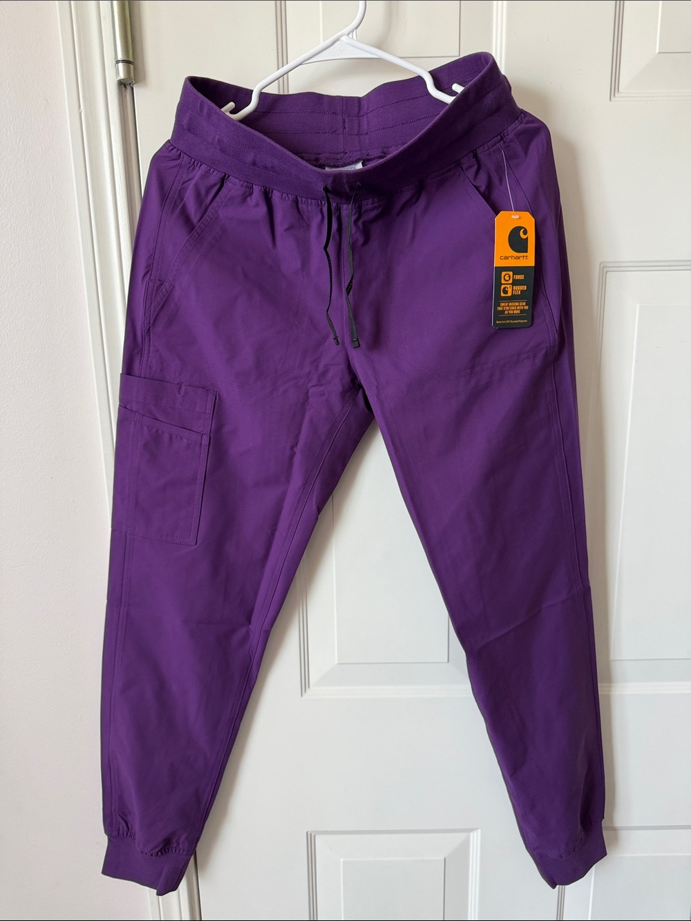 Carhartt Purple Men's Jogger Pants with Utility Pocket size S